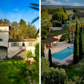 DOMAINE DES CLOS Hôtel et appartements- Teritoria，位于博凯尔的酒店