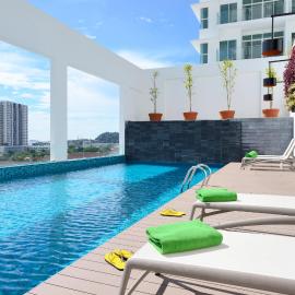 Olive Tree Hotel Penang,位于峇六拜的酒店