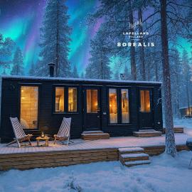 Borealis Village XXL |Sauna|WiFi|Ylläs|Aurora，位于阿卡斯洛姆波罗的酒店