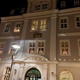 Ferienwohnung Goldener Hirsch，位于施内贝格的酒店