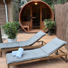 Forest house with sauna，位于诺格的酒店