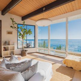 Malibu Villa with Beach Access and Ocean View，位于马里布的酒店