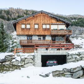 Appartement Génépi dans Chalet 14p，位于Praranger的酒店
