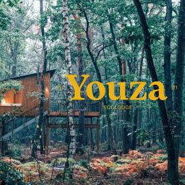 Youza ecolodge cabanes dans les arbres，位于La Couture-Boussey的酒店