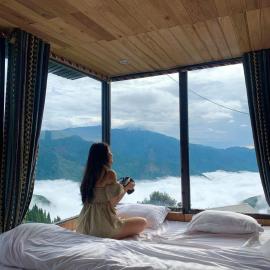 Dê Homestay & Restaurant Tà Xùa，位于Bắc Yên的酒店