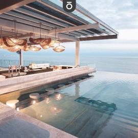 Bantay Beachfront Living - Ocean Views & Luxury Amenities，位于布塞里亚斯的酒店