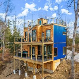 *Rooftop Deck*Hot Tub*Sauna*Fire Pit*Sunset Views*，位于Campton的酒店
