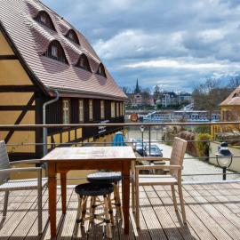 La Campagnola - Ristorante & Boutique Hotel Dresden mit Blick auf die Elbe ruhig gelegen