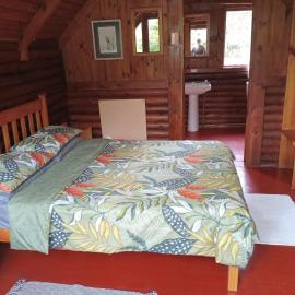Tannenhof Countryside Log Cabins，位于Sanddrif的酒店