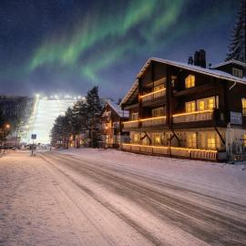 Levillenet Glacier Alpine Chalets at Levi Centre，位于列维的酒店