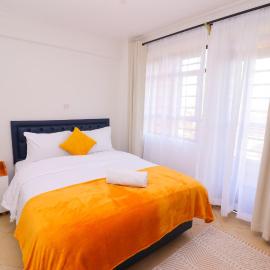 Modern 1BR Apartment in Membley & near Ruiru Bypass, Kenyatta University & AMREF, Fast WiFi & Parking-Ruiru Membley，位于Ruiru的酒店
