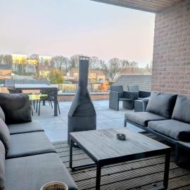 Duplex appartement 'De Wijers' met 3 slaapkamers，位于亨克的酒店