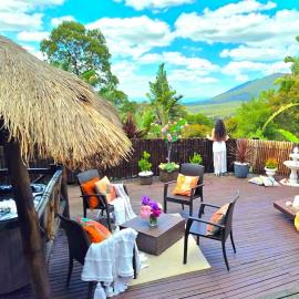 Mountain View Spa Cottage，位于The Basin的酒店