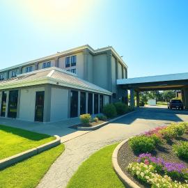 Ashbourne Hotel Canton Hall of Fame I-77，位于坎顿的酒店