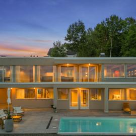 Villa with pool and panorama - friend trip,company outing，位于特隆赫姆的酒店
