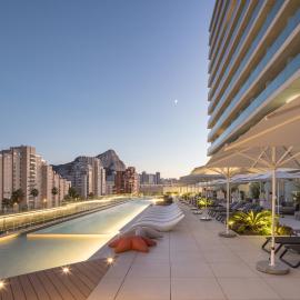AR Diamante Beach & SPA Hotel 4 SUP，位于卡尔佩的酒店