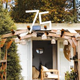 Cabin JUNE - Veluwe Hideaway met sauna，位于皮滕的酒店