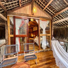 Napong Ecolodge，位于Lung Co (1)的酒店