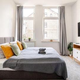 Großzügige Wohnung für 4 Personen in super Lage，位于布伦瑞克的酒店