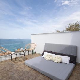 Myrto's Memories "My Sofitaki"- Seaview Studio，位于梅里逊的酒店