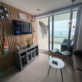 Bello departamento Frente al mar- Concon - Costa Higuerillas，位于康康的酒店