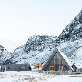 Lofoten Beach Camp，位于拉姆贝格的酒店