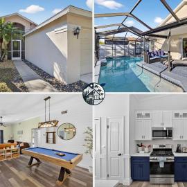 Lakefront 4-Bedroom Home with Pool，位于布兰登的酒店
