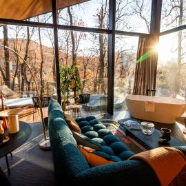 ARTAM Luxury Cabin reggelivel，位于保拉德的酒店