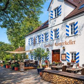 B&B Landhotel Römerkessel anno 1302，位于莱希河畔兰茨贝格的酒店