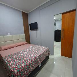 Espaço completo aconchegante no 2 andar，位于贝伦的酒店