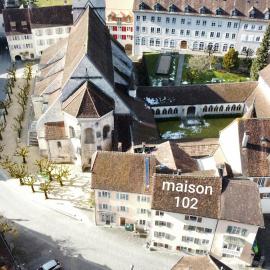 maison102 studio Saint-Ursanne Jura，位于圣于尔萨讷的酒店