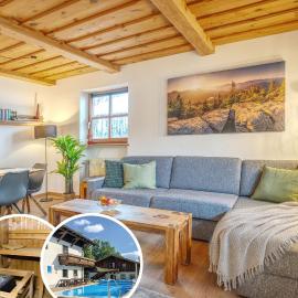 Ferienwohnung Hauzenberg mit Pool & Sauna，位于豪岑贝格的酒店