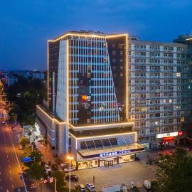 Orange Crystal Hotel Xuzhou Sanbao Plaza Wenchang Campus of China University of Mining and Technology,位于徐州的酒店