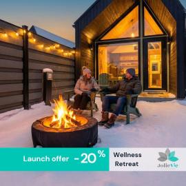 Jolie Vie Wellness Retreat, Wood Tiny Home #5，位于大瀑布的酒店