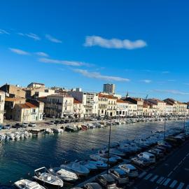 Sète en couleurs，位于塞特港的酒店