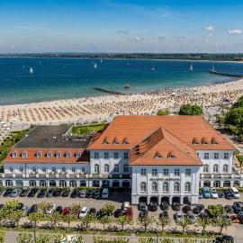 ATLANTIC Grand Hotel Travemünde，位于特拉弗明德的酒店