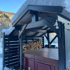 Traditional Cabin - Free parking, Sauna & View，位于沃斯的酒店