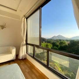 Serene Hill view 1BHK I Pool & Gym I Udaipur