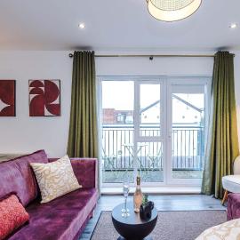 Centrally Located Formby Flat by 53 Degrees Property, Perfect for Work & Leisure，位于弗姆比的酒店