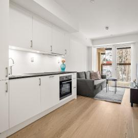 Scandpoint6 Apartment near airport, train and shopping，位于杰西姆的酒店