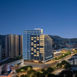 Atour Hotel Cixi Shanglinfang Yintai Department Store，位于慈溪的酒店