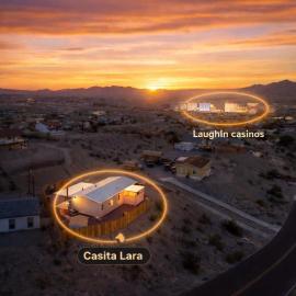 Cozy Desert home, Stunning Views, Peaceful Vibes Near Laughlin