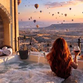Simera in Cappadocia - Special Class - Best View Rooftop，位于乌奇希萨尔的酒店