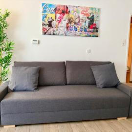 Stylish Apartment Near Airport & Train Station，位于施韦夏特的酒店