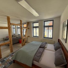 Premium Wohnung im Zentrum mit 2 Schlafzimmern，位于Worbis的酒店