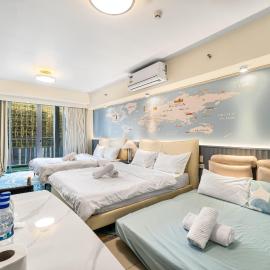 Spacious Family & Group Stay with City View near Airport, City of Dreams, Solaire, Okada, Mall Of Asia, and Ayala Malls