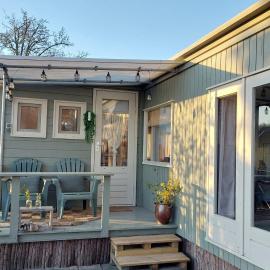 Knus Tiny house 2 pers rust natuur en privacy，位于博赫尔的酒店
