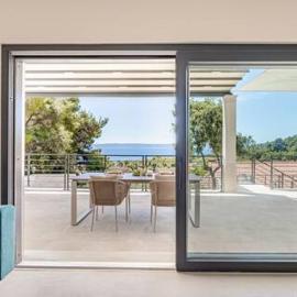 Sea View House with Jacuzzi - Casa Bianca Brač，位于塞尔察的酒店