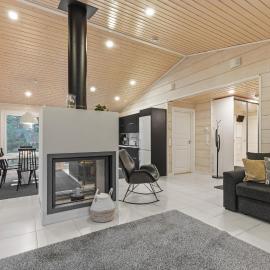 Villa Länsihuippu Incl WiFi, Pool table, AC, Jacuzzi for extra fee，位于Himos的酒店