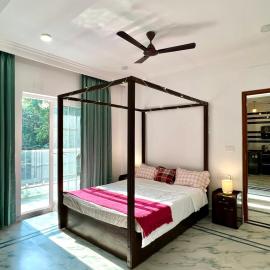 Riverfront Monkstay Apartments, Goa，位于西奥利姆的酒店